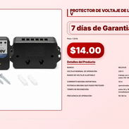 PROTECTOR DE VOLTAJE DE LINEA MILEXUS 220 V . - Img 57008463