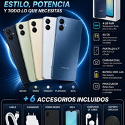 Samsung Galaxy A06 sellado con 6 accesorios de regalo incluidos - Img 55778452
