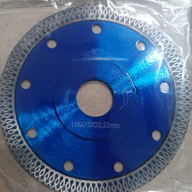 Disco de corte de diamante Turbo de 4.5 pulgadas, perfecto para cortar azulejos de porcelana en seco. 10 Usd - 6/8