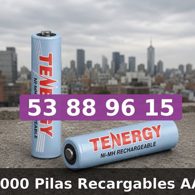 Pilas Recargables AAA - 2/3