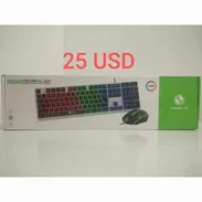 Kit teclado + mouse RGB - Img 58316340