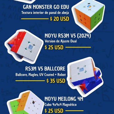 Cubos de Rubik, Speedcubes y Cubos Mágicos | 2x2 3x3 4x4 5x5 | La Habana - 2/5