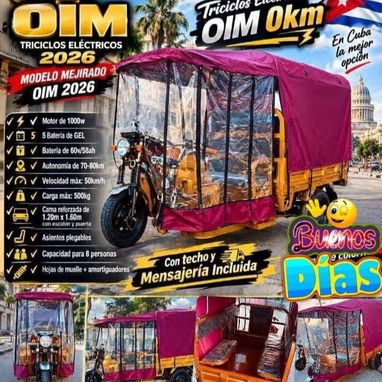 Triciclo eléctrico OIM 2026.✓ - 2/2