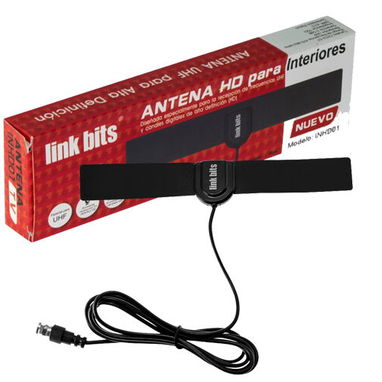 Antena de TV Digital para Interior, Alta Definición HDTV Ultra Compacta, Amplifica la Recepción de Canales - Img 119206793