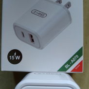 Cargador Rápido de 3A y 15W con doble puerto de salida ( USB y tipo C)  Precio: 5 USD - Img 56870229