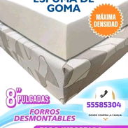 ✨COLCHONES DE ESPUMA DE 8 PULGADAS ✨ Colchón de Espuma camero (54x74 pulg) Colchón de Espuma 3/4 (48x74 pulg) Colchón d - Img 55373029