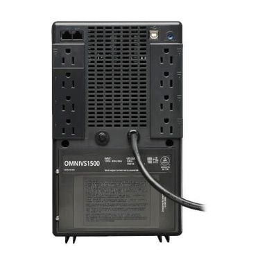 Tripp Lite OMNIVS1500 – UPS Interactivo de 1500VA / 940W / 216Wh( regulación automática de voltaje ) - Img 125420161