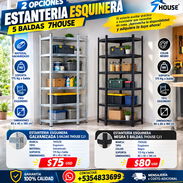 🛒 2 OPCIONES 🛒 ESTANTERIA ESQUINERA 5 BALDAS 7HOUSE. TENEMOS MENSAJERÍA CON FACTURA Y GARANTÍA. 📲 54833699 - Img 57946924
