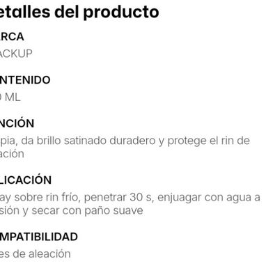Limpiador de llantas - 3/3