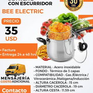 Freidora de aceite con canasta Escurridor Bee Electrics - Img 57700512