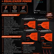Promoción Inversor Híbrido más 4 Baterías más Equalizador Powmr - Img 56743109