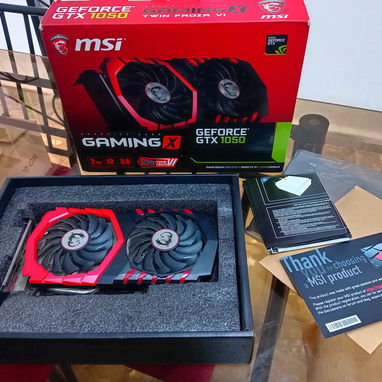 Tarjeta Gráfica de Video Nvidea GTX MSI Gaming x 1050 2gb gddr5 - 2/5