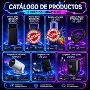Cargadores, cargador portátil (Power Bank) y cargador de pared, cable para nauta, proyector HY300PRO - Img 55765877
