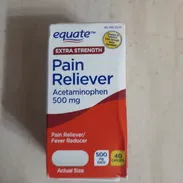 Equate Analgésico de Fuerza Regular Tabletas de Acetaminofén - Img 54924436