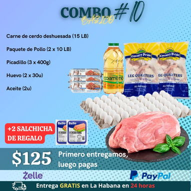 Combos de comida (Selección Estándar) - 10/10