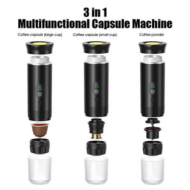 CAFETERA PORTATIL | CAFETERA CAPSULAS | CAFETERA CAFE MOLIDO | MAQUINA CAFE PORTATIL | PORTABLE COFFEE MAKER | ESPRESSO - Img 124633861