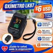 OXÍMETRO LK87 — $6 USD  📌 Precio: $6 USD 🛡️ Garantía: 3 días - Img 56941397