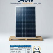 Panel Solar Bifacial 540W Certificados y Nuevos - Img 57733608