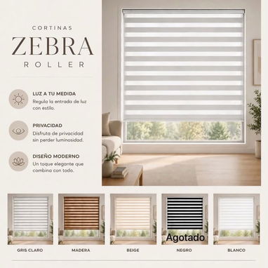 Cortinas Cebra - 2/6