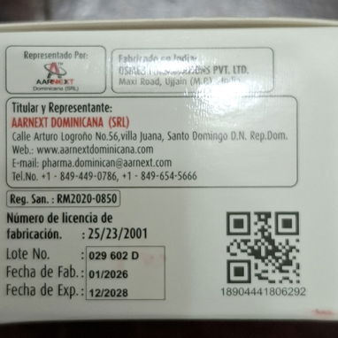 ©️- Metronidazol 500mg, 1 Tira de 10 Tableta -©️ - 3/3