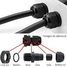 Kit Cable Gland NPT con 50 piezas y Caja Organizadora - 3/4