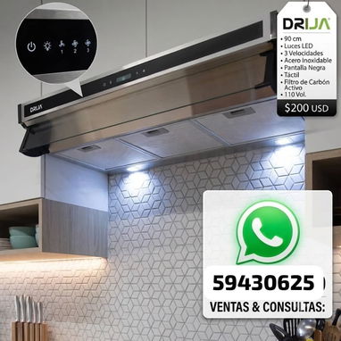 Extractor DRIJA / Extractor de Cocina / Extractor de Vapor - Img 126101722