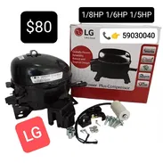 Máquina de refrigeración 'LG' compresor de frío 1/8Hp - 1/6Hp - 1/5Hp R-134a (110V/60Hz) nuevos + kit de instalación. - Img 52117221