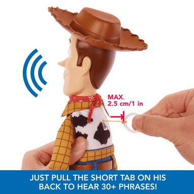 Mattel Disney Pixar Toy Story Roundup Fun Woody (32 cm) - 4/7