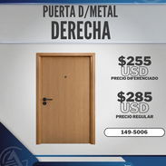 Puertas de Metal con Marco - Img 56918054