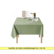 MANTEL DE MESA IMAPERMIABLE 90 X 90 CM - Img 55758890