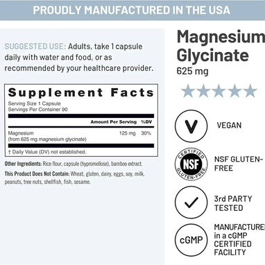 Magnesio glycinato premium 30 usd - Img 121186753
