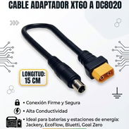 Cable Adaptador XT60 a DC8020 (15 cm - Calibre 14 AWG) - Img 56885707