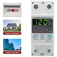 🚨⚡ PROTECTOR DE VOLTAJE AJUSTABLE SVP-912 - Img 119776335