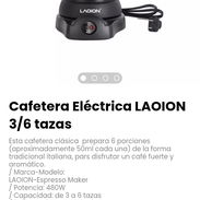 Cafetera Eléctrica LAOION 3/6 tazas. Marca-Modelo: LAOION-Espresso Maker - Img 56430614