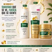 Set Pantene Suave & Liso Shampoo, Acondicionador y Mascarilla Capilar - Img 55887061