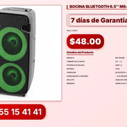 BOCINA BLUETOOTH 6.5'' MS-1943BT - Img 56359420