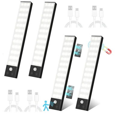 Lámpara recargable con sensor de movimiento larga duración - Img 125089434