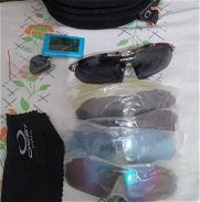 Vendo gafas de ciclismo original GENUINE OKLAY con estuche y 5 respuestos es nuevo - Img 46054259