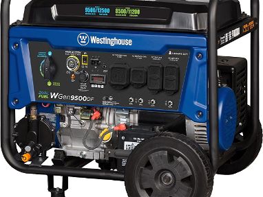 <Generador electrico Westinghouse de doble combustible con capacidad maxima de 12,500 Watts con balita de gas incluida> - Img 65644851
