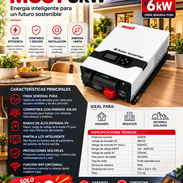 ⚡6KW ⚡ INVERSOR SOLAR MUST 6KW - 110/220V. TENEMOS MENSAJERÍA, DAMOS FACTURA Y GARANTÍA. 📲 54833699 - Img 57914552