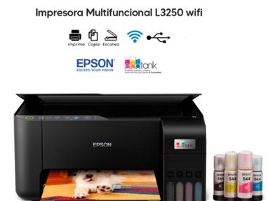 Impresora Multifuncional Epson EcoTank L3250 conexión al teléfono, USB y  Wifi. - Img main-image