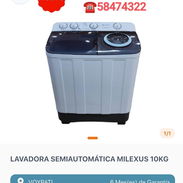 Lavadora semiautomática MILEXUS 10 kg - Img 55042232