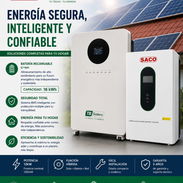 COMBO SOLAR: INVERSOR SACO 12KW + BATERÍA TB SOLARO 16KWH - Img 56185651