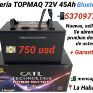 BATERÍA TOPMAQ New 72V 45Ah y 55Ah, BLS 40Ah, piezas - Img 45739732