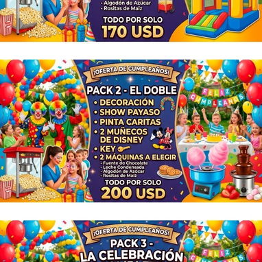 Decoración de eventos y cumpleaños (gestión, payaso, muñecos, piñatas) - Img 127212423