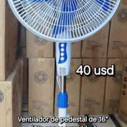Ventilador de pedestal Eko en 40 usd con garantía y mensajería x coste adicional - Img 57575332
