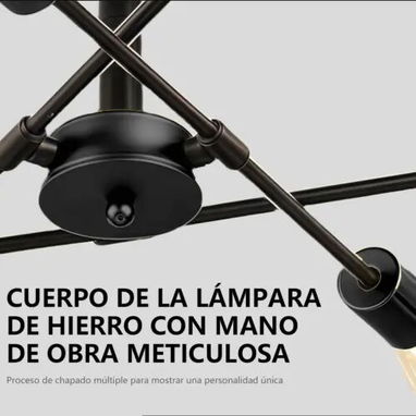 đ đĄ JUDENG N6368 â LĂMPARA SPUTNIK 6 LUCES | SEMI EMPOTRADA | 55 USD - Img 118821054