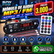 Módulo de Audio MP3/FM con Bluetooth 5.0 - Img 57802513
