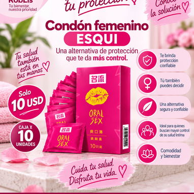 Condones preservativos femeninos mujer protegida condón condon - 3/5