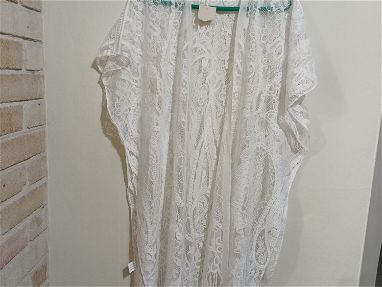 Vendo chal blanco tejido - Img main-image